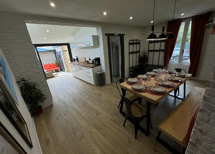 度假居 24h Legend - House 10 People With Private Terrace 勒芒