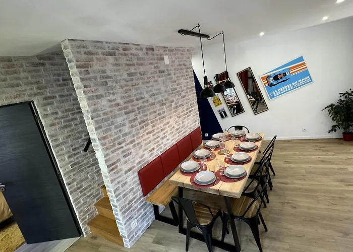 24h Legend - House 10 People With Private Terrace * Le Mans