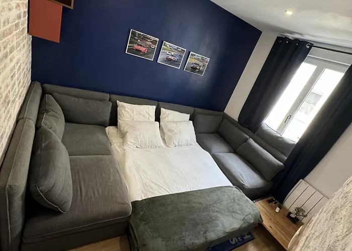 24h Legend - House 10 People With Private Terrace 度假居 勒芒